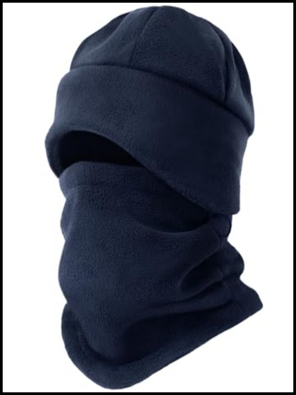 Fleece Lined Winter Beanie Hat Scarf Set Ear Flaps Adjustable Gaiter